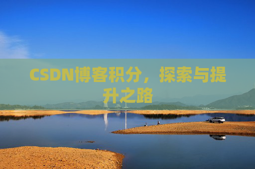 CSDN博客积分，探索与提升之路